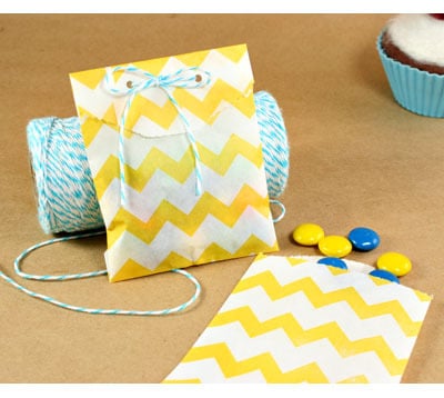 Image of MEDIUM CHEVRON FAVOR BITTY BAGS: 20