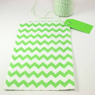 Image of MEDIUM CHEVRON FAVOR BITTY BAGS: 20