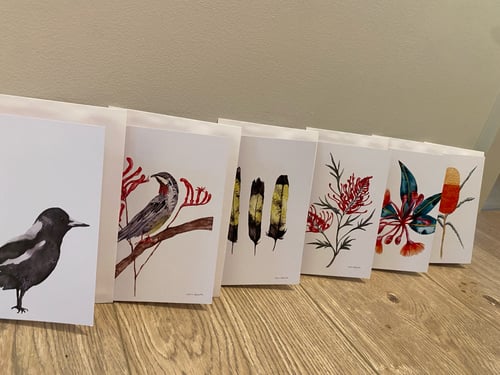 Image of Card Pack - New Print Range Pack of 6 