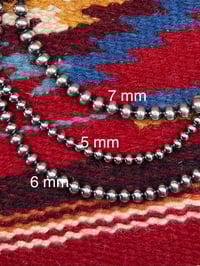 Image 2 of Sterling Silver Pearls, 6mm 20”