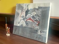 Image 2 of Chinese Oil Landscape on Canvas