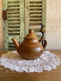 Image 1 of La théière en grès