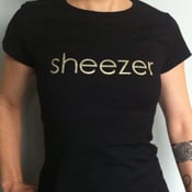 Image of Black and Gold ladies t-shirt