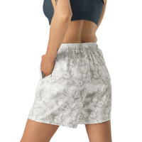 Image 4 of Blizzard Camo Unisex Athletic Shorts