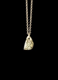 Image 1 of silver spotty cup necklace