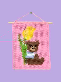 Image 5 of Crochet Tapestry - Teddy Bear