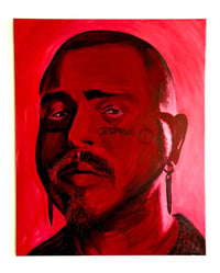 Image 1 of Post Malone “CARMINE CONSIGLIERE” 24”x30” OG PAINTING