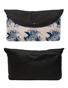 Image of Together We Fight - Leather Clutch