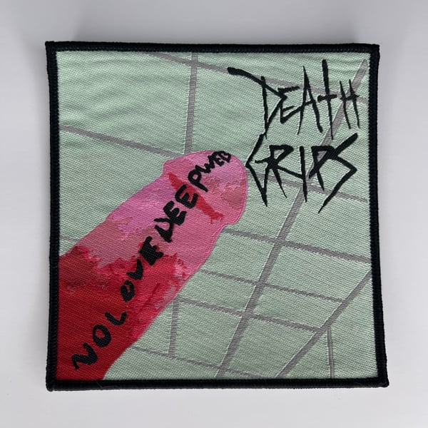 Image of Death Grips - No Love Deep Web Woven Patch