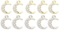 Image 1 of Rhinestone Crescent Moon