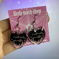 Image 2 of I will make you suffer earrings 