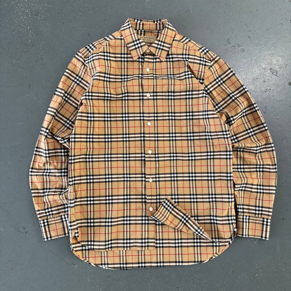 Image of Burberry Nova check shirt, size medium 