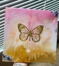 Image 5 of Elegant Butter fly wall art 