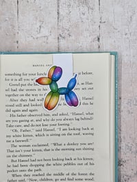 Image 2 of Bright Balloon Dog Magnetic Bookmark