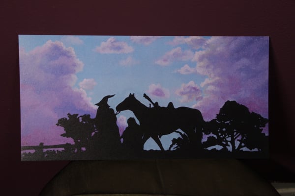 Image of Lord of the Rings Print 