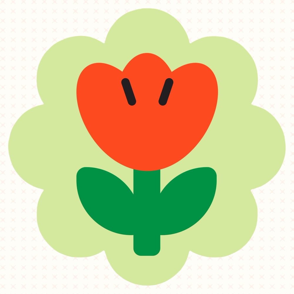 Image of TULIP STICKER