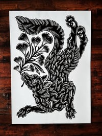 Image 2 of A2 Fox Print