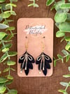 GOLDEN BOW ACCENT EARRINGS