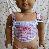 Sanrio pink bunny corset lilac 