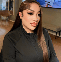 Rose Luxe 13x4 Brown HD Lace Front Wig 200% Density