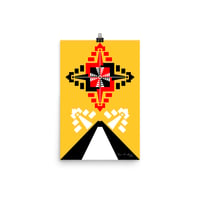 Image 4 of Mayan Temples Maze, Mayan Pyramid, Vocano Poster