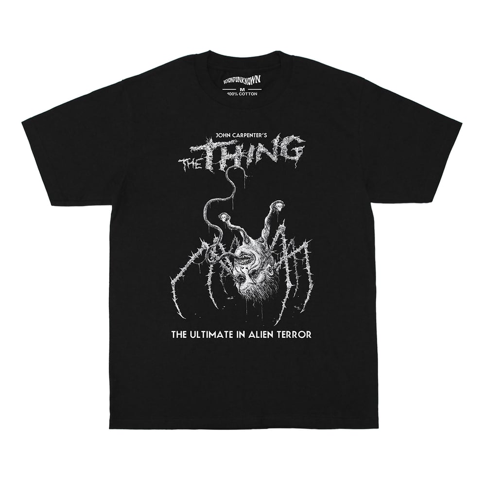 The Thing T-Shirt – John Carpenter Horror Unisex Washed Premium Cotton Tee