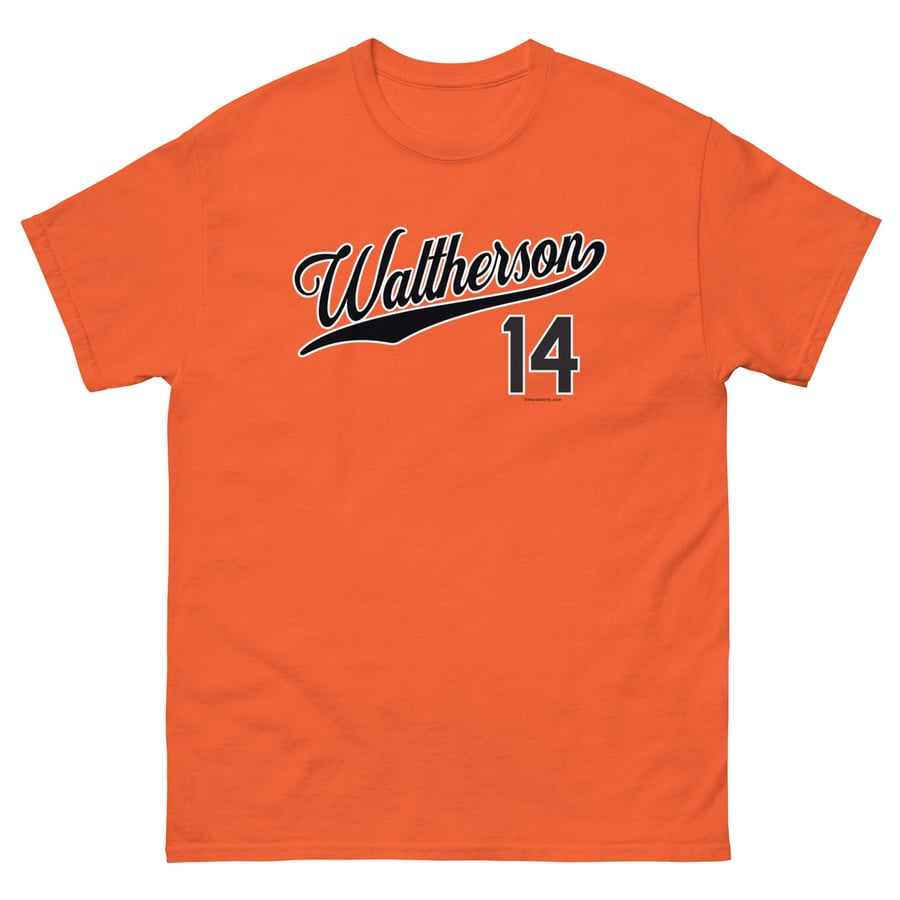Image of Waltherson Baltimore T-Shirt 21214 Mens (Orange)