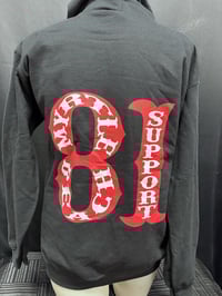 Image 2 of Women’s Skeleton Hands Hoodie (Black)