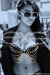 LIMITED EDITION - ALTERED  SPIKED AND CHAINED BRAS STARTING AT 1K