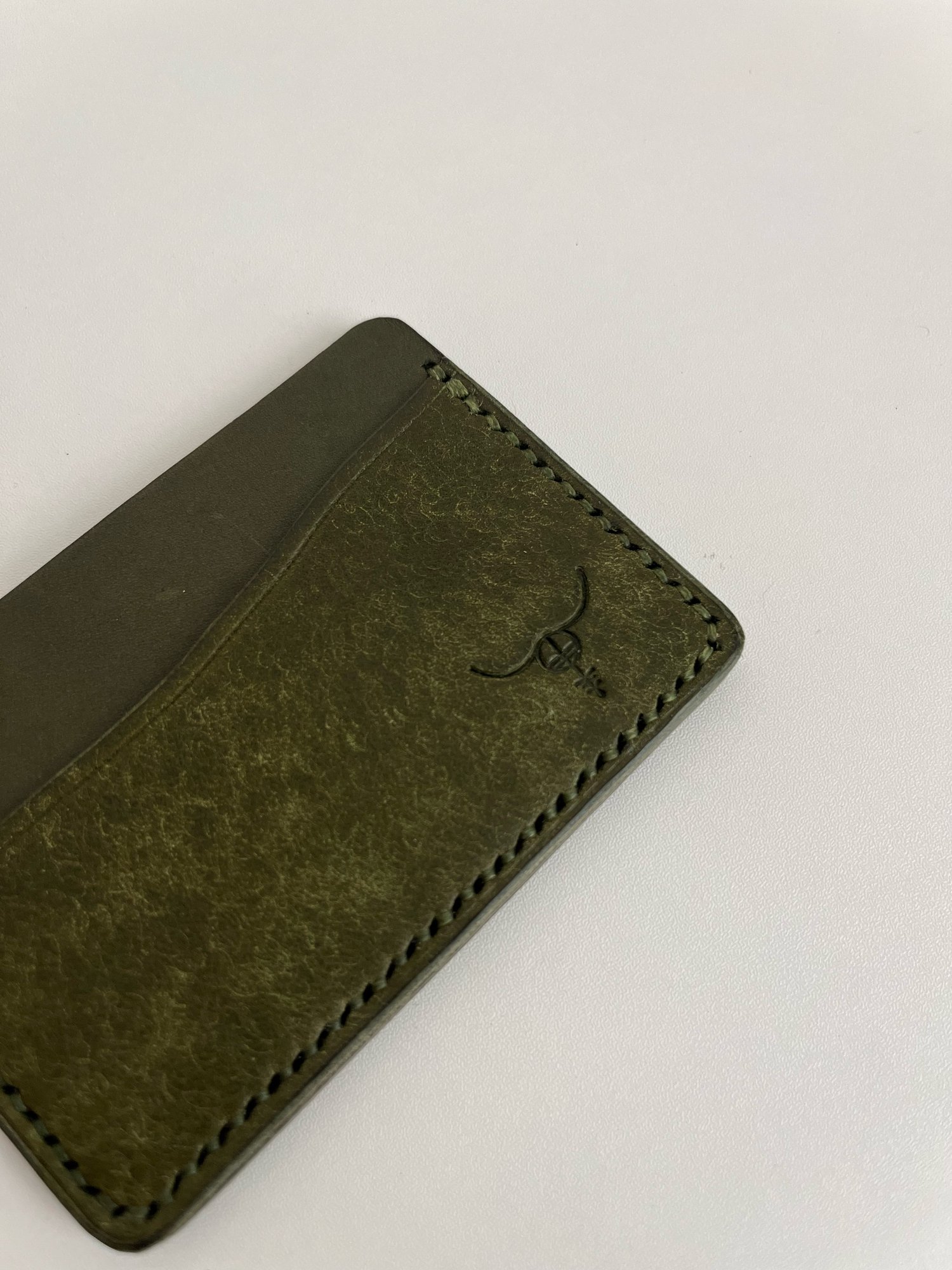 Image of Olive Pueblo Horizontal Cardholder 