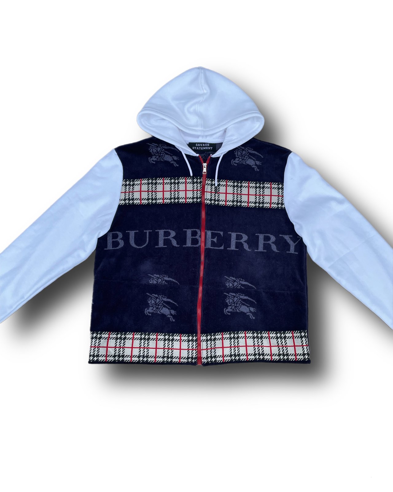 Burberry Beach Towel Hoodie Savage Statement