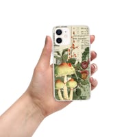 Image 5 of Colorful Mushroom/Fungus Bookpage Illustration Clear Case for iPhone®