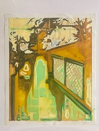 Image 3 of Surreal Oil Composition on Mylar