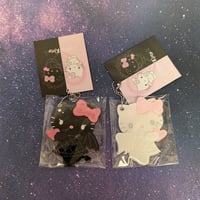 Sanrio Japan Angel and Devil Slide Mirror