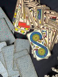 Image 3 of Ancien Tarot de Marseille première édition Grimaud 1930. Complet!