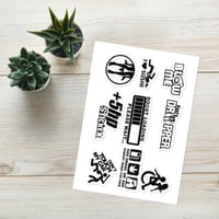 Boost Loading Panty dropper Sticker sheet