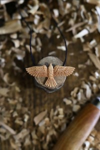 Image 6 of  Raven Pendant Necklace