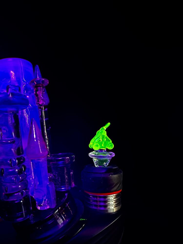 Image of Micro Catapult joystick ‘67 Corning Uranium