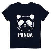 Image 4 of WHITE PANDA ORGANIC T-SHIRT