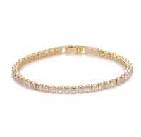 Gold Tennis Bracelet *pre order*