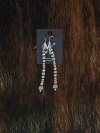 Image 2 of Fluted & Orange Spiny Dangles