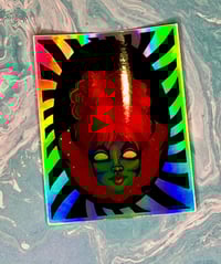 Image 1 of "Miss Argentina" Special Edition Holographic Sticker