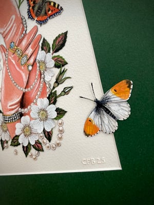 Image of Gloves Framed Cutouts Original