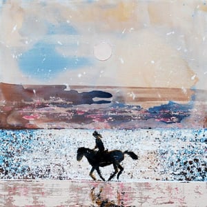 Image of Riding into the Sun - Les Sables Blancs Brittany