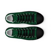 Image 6 of  Forest Green Black Flag High Tops