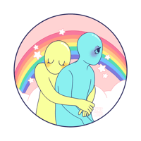 Image 2 of the lovers sticker