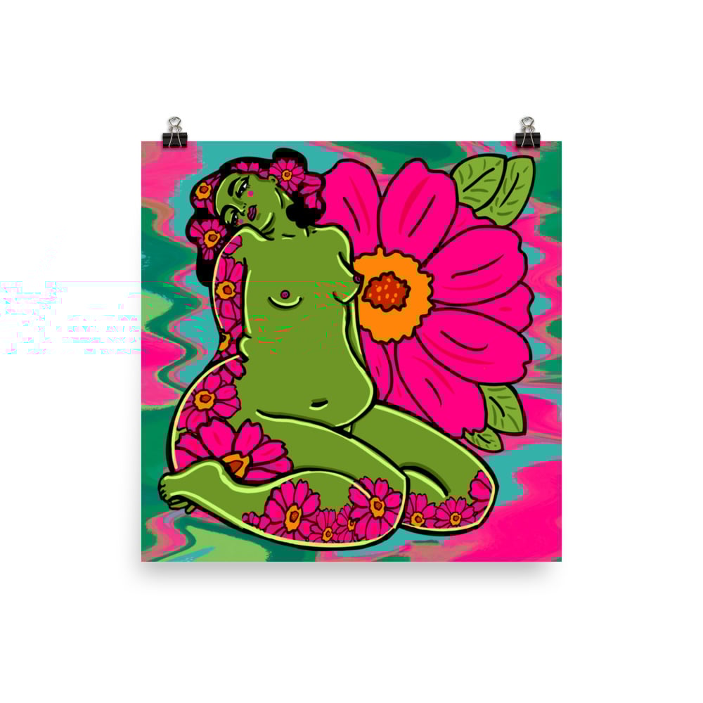 Image of Soft like flowers Poster