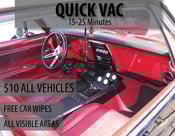 Image of Quick Vac Package