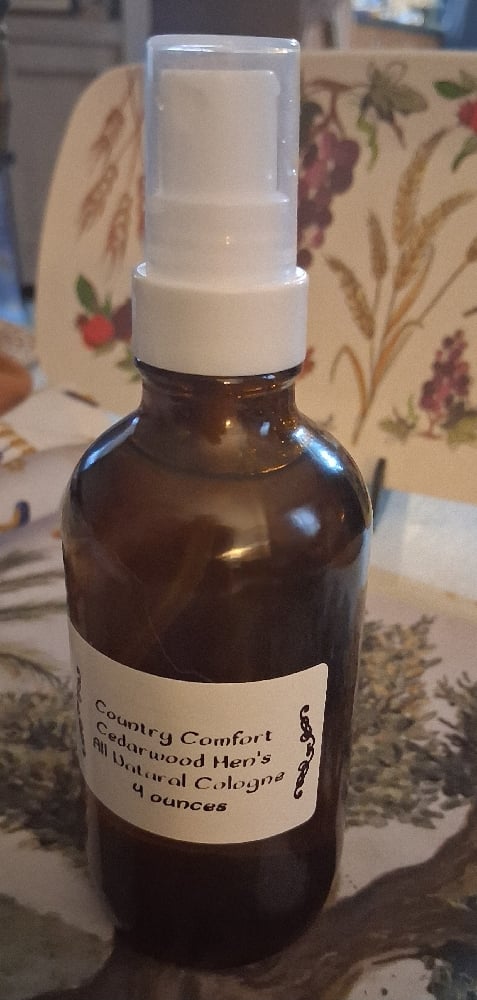 Image of Cedarwood All Natural Men's Cologne