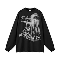 ALL HUSTLE NO LUCK Long Sleeve